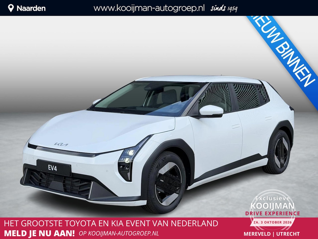 Kia EV4 - Air 81.4 kWh Exclusieve ACTIE! meerdere kleuren uit voorraad leverbaar: 035-6948214 - AutoWereld.nl