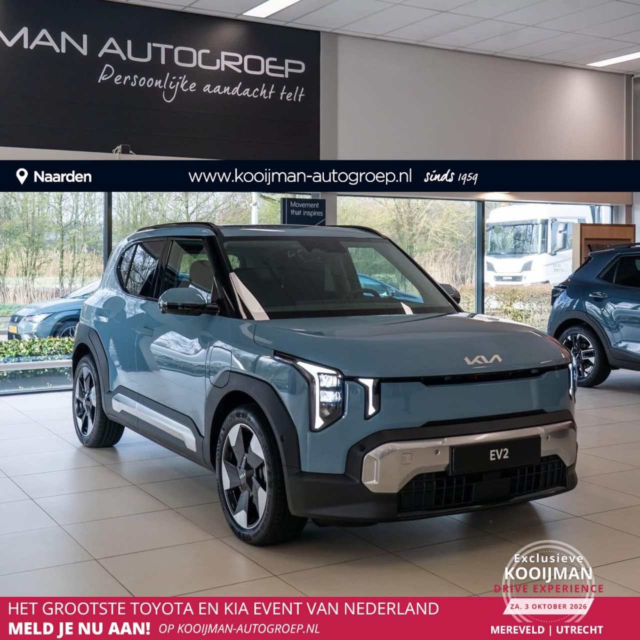 Kia EV2 - Essential 42.2 kWh NIEUW!! LEVERBAAR VANAF € 27.595,- TIJDELIJK EXTRA INRUIL VOORDEEL!! - AutoWereld.nl