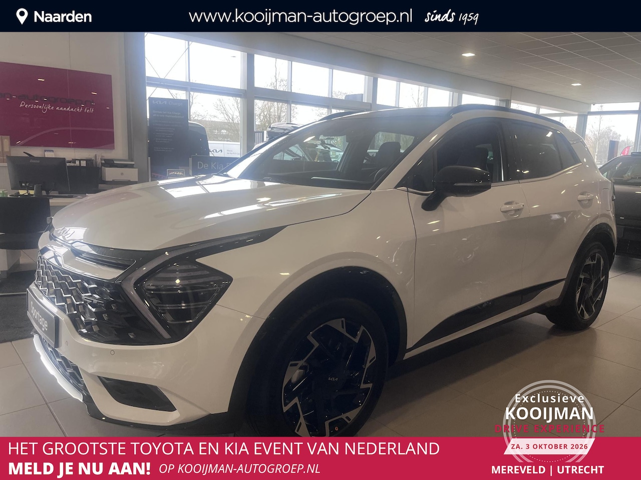 Kia Sportage - 1.6 T-GDi Plug-in Hybrid AWD GT-Line KOOIJMAN INRUILVOORDEEL!!  BEL NU VOOR EEN SCHERPE OF - AutoWereld.nl