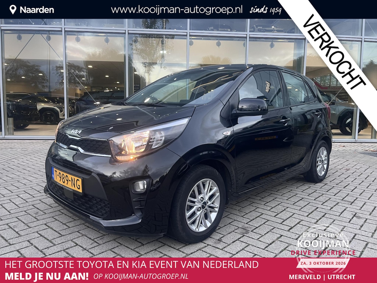 Kia Picanto - 1.0 DPi DynamicLine cruise control,LM velgen,Nieuw geleverd,eerste eigenaar - AutoWereld.nl