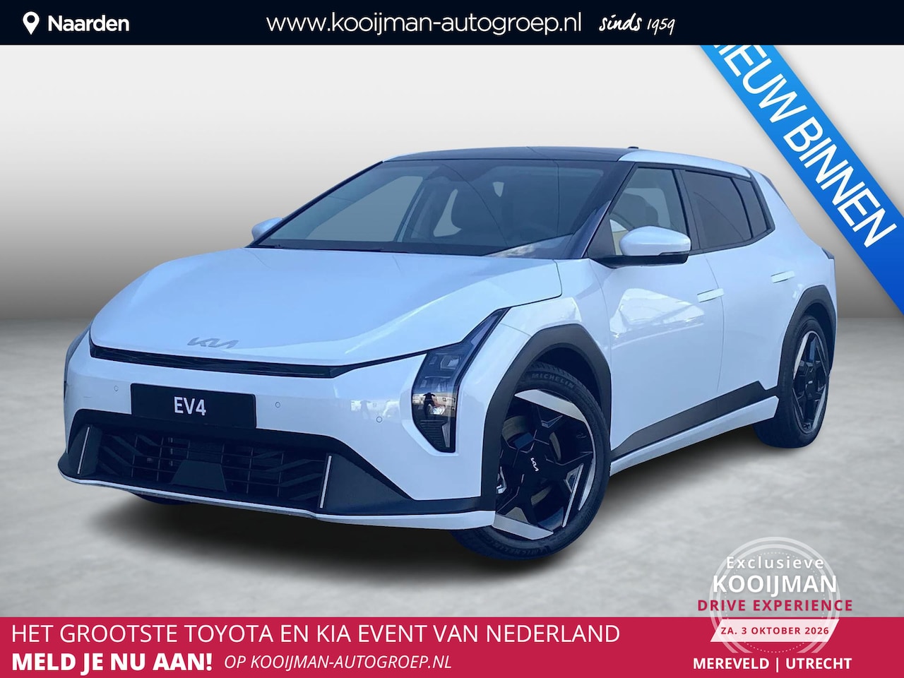 Kia EV4 - Plus Advanced 58.3 kWh Nieuw uit voorraad leverbaar, meerdere kleuren beschikbaar: 035-694 - AutoWereld.nl