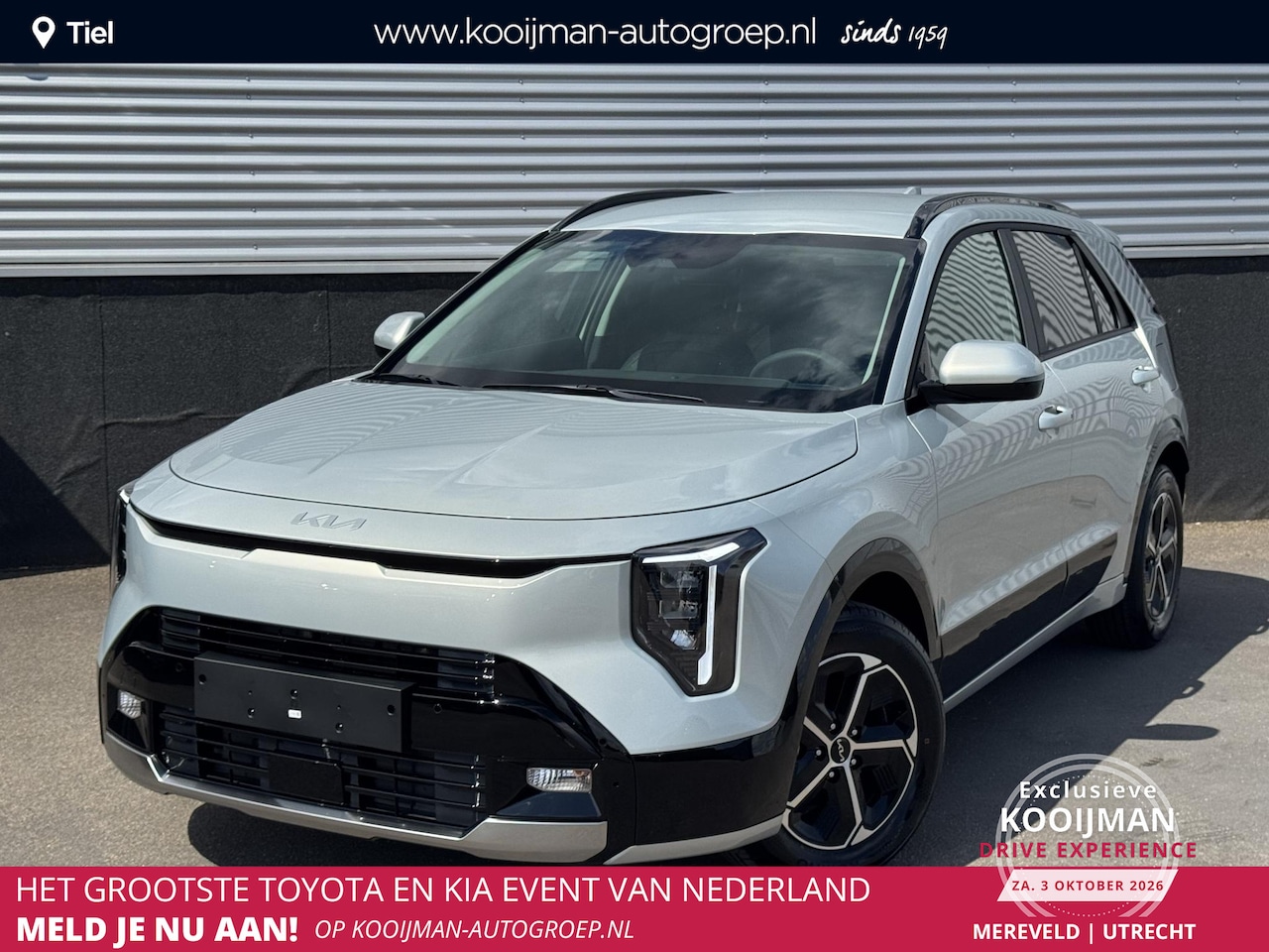 Kia Niro - 1.6 GDi Hybrid DynamicLine FACELIFT ACTIE! Nieuw uit voorraad leverbaar! Meerdere kleuren - AutoWereld.nl
