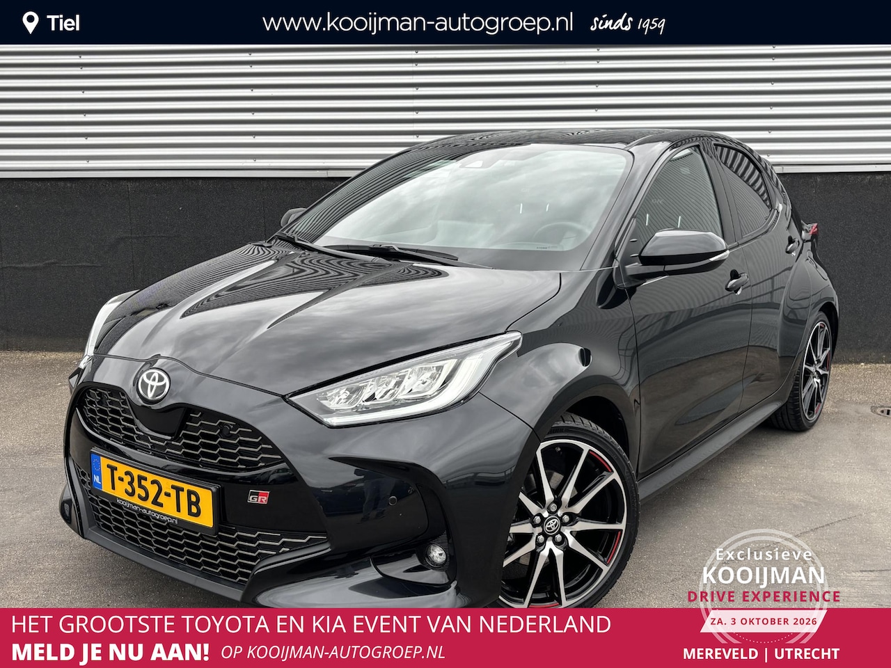 Toyota Yaris - 1.5 Hybrid GR Sport Nieuw geleverd, 1e eign. Dodehoekdetectie, Stoelverwarming, PDC, LED, - AutoWereld.nl