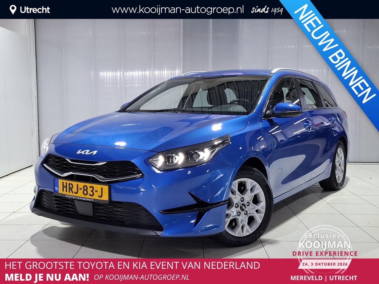 Kia Cee'd Sportswagon - Ceed 1.5 T-GDi DynamicLine Trekhaak, Apple Carplay/Android Auto, Navigatie, Camera. - AutoWereld.nl