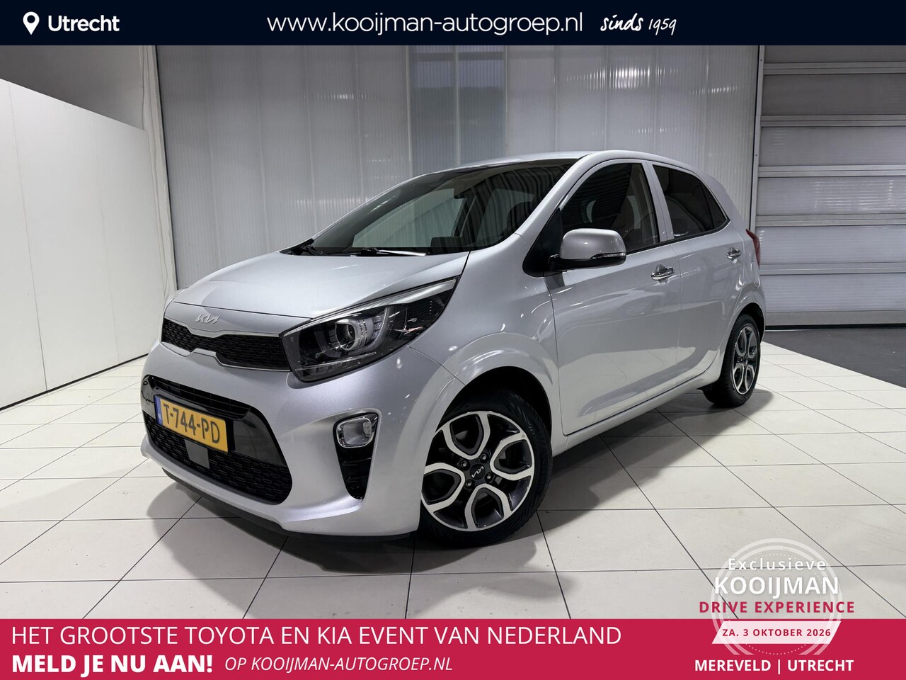 Kia Picanto - 1.0 DPi DynamicPlusLine Navigatie, Apple Carplay/Android Auto, Camera. - AutoWereld.nl
