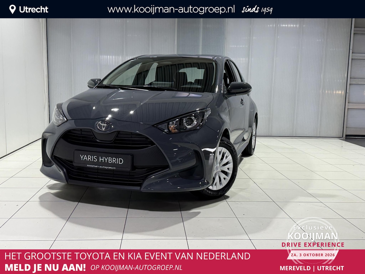 Toyota Yaris - 1.5 Hybrid 115 Comfort € 2000 inruilpremie, Snel leverbaar - AutoWereld.nl