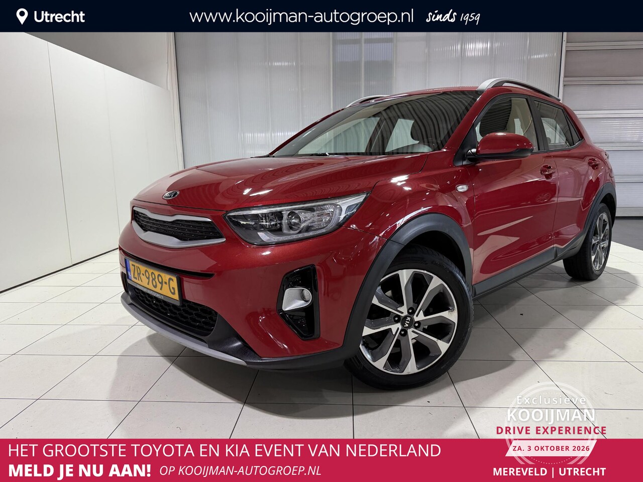 Kia Stonic - 1.0 T-GDi DynamicLine Apple Carplay/Android Auto, Navigatie, Camera. - AutoWereld.nl