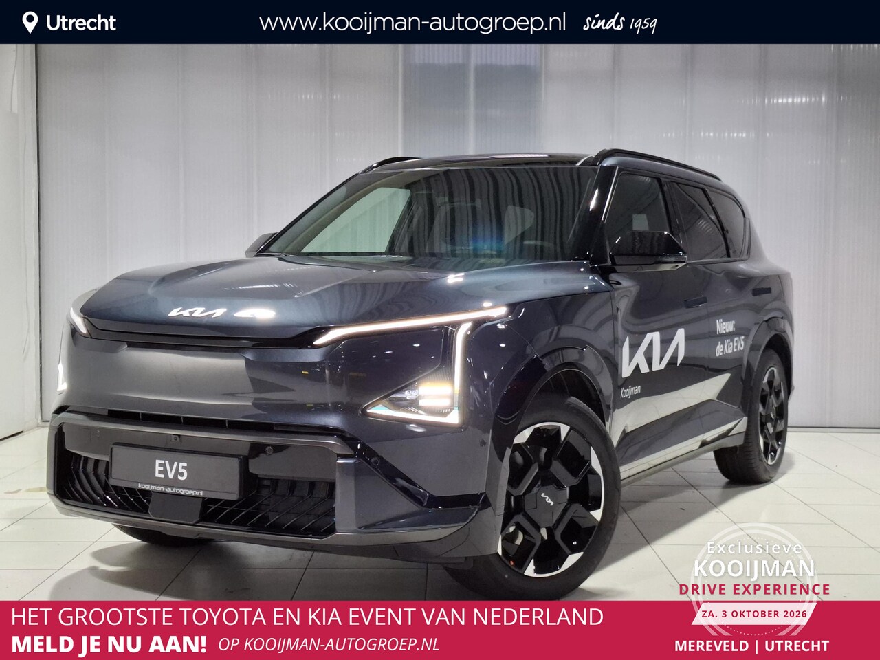 Kia EV5 - GT-PlusLine 81.4 kWh Nu beschikbaar voor proefrit. - AutoWereld.nl