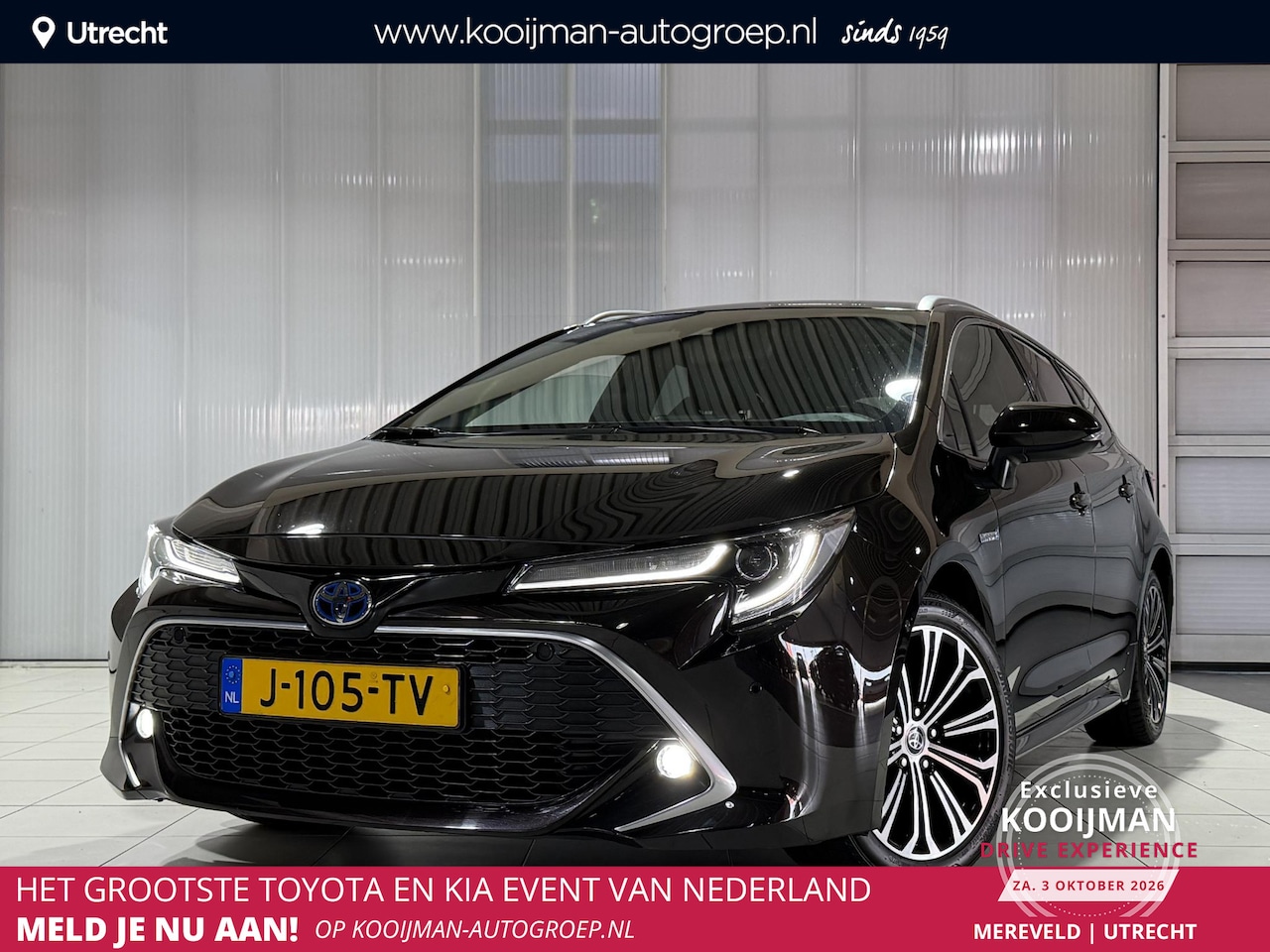 Toyota Corolla Touring Sports - 1.8 Hybrid Executive Trekhaak met afneembare kogel , HUD , Stoelverwarming , 360 Graden Pa - AutoWereld.nl