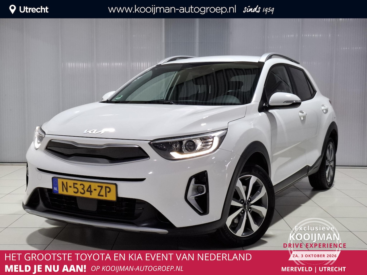 Kia Stonic - 1.0 T-GDi MHEV DynamicPlusLine Navigatie Apple Carplay/Android Auto, achteruitrij camera, - AutoWereld.nl