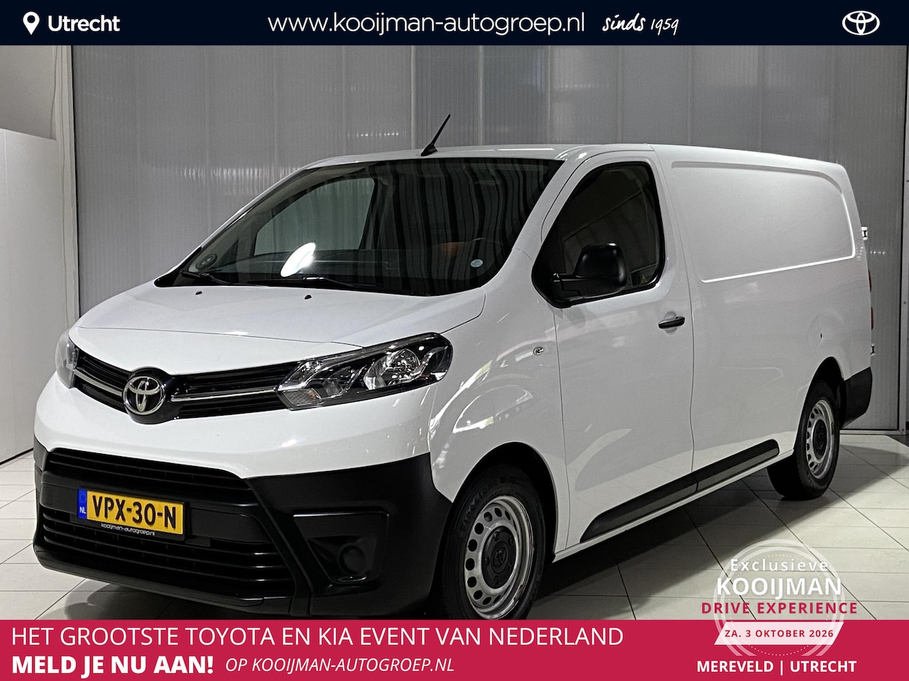 Toyota PROACE Long Worker - 2.0 D-4D Cool Comfort Betimmering , Trekhaak , Cruise Control - AutoWereld.nl