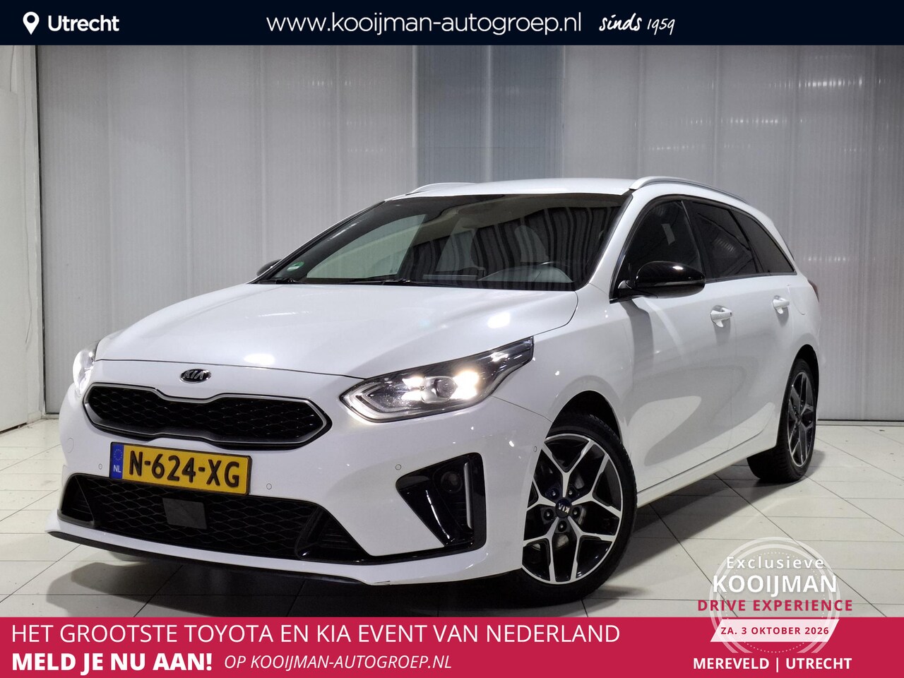 Kia Cee'd Sportswagon - Ceed 1.5 T-GDi MHEV GT-Line Edition AUTOMAAT, Stoel en Stuur verwarming, Apple Carplay/And - AutoWereld.nl