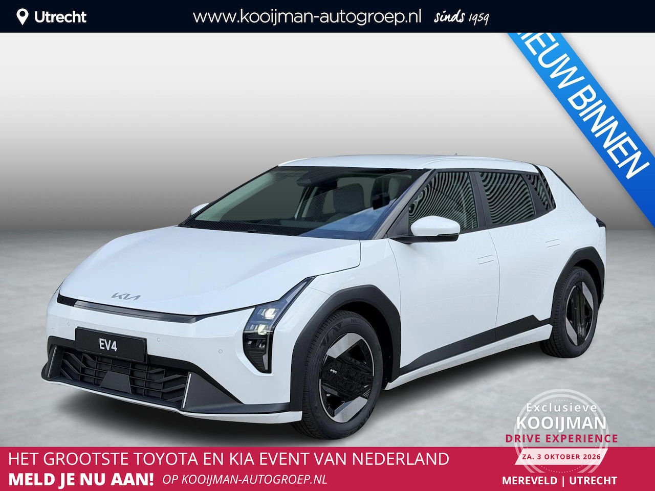 Kia EV4 - Air 58.3 kWh Direct leverbaar. - AutoWereld.nl