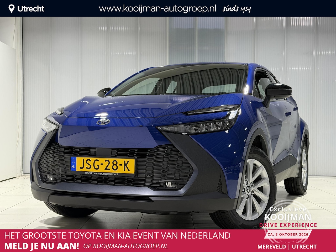 Toyota C-HR - 2.0 Plug-in Hybrid 220 Active Direct leverbaar, Camera, Apple carplay/anroid auto, Complee - AutoWereld.nl