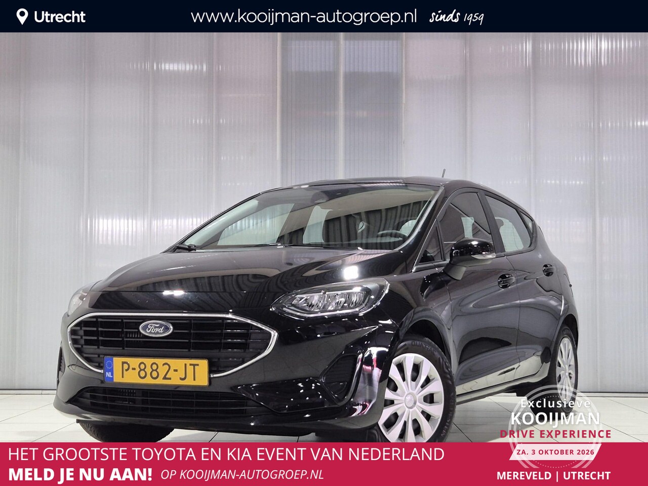 Ford Fiesta - 1.0 EcoBoost Connected Parkeersensoren achter , All season banden , Navigatie , Dealer ond - AutoWereld.nl
