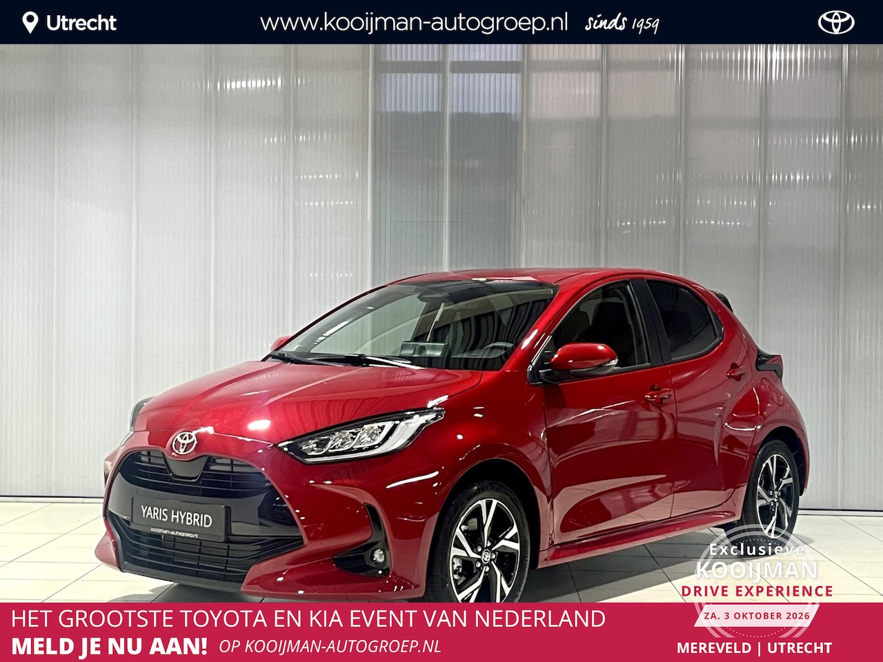 Toyota Yaris - 1.5 Hybrid 115 First Edition Apple carplay/anroid auto , Adaptieve cruise control , Camera - AutoWereld.nl