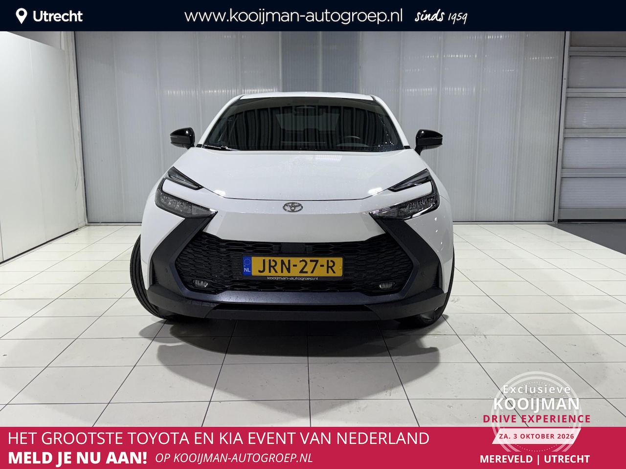 Toyota C-HR - 2.0 Plug-in Hybrid 220 Dynamic Apple carplay/anroid auto, 18'' lm velgen, Stoel/stuurwielv - AutoWereld.nl