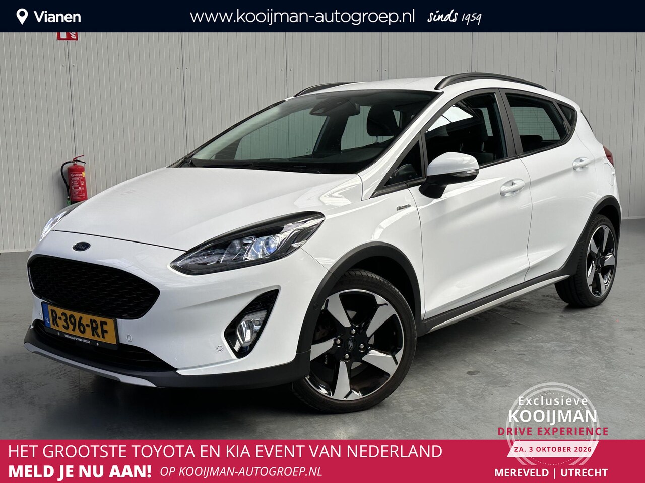 Ford Fiesta - 1.0 EcoBoost Hybrid Cross, Hybride, Hoge instap, leuke auto! zeer veel opties - AutoWereld.nl