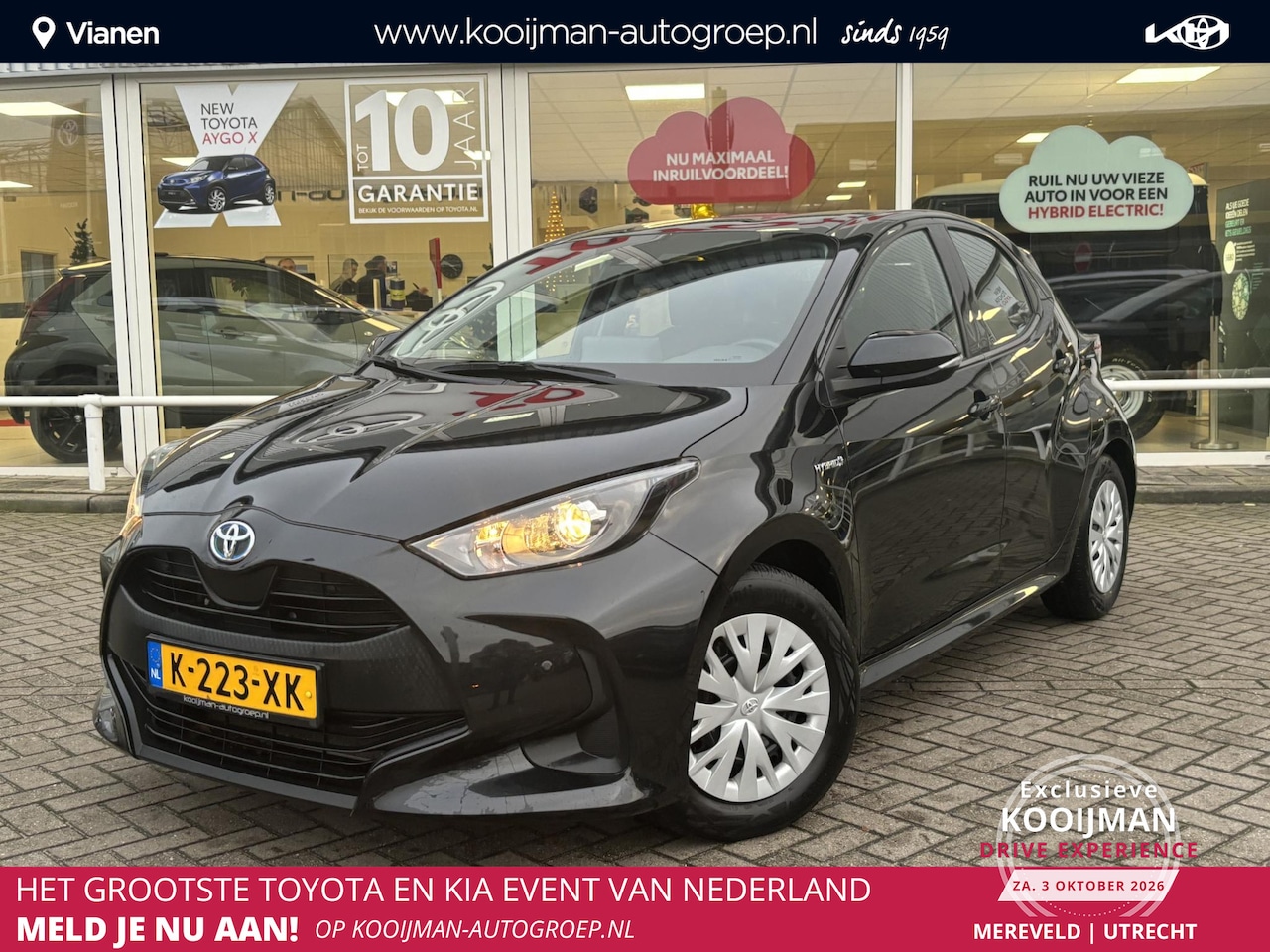 Toyota Yaris - 1.5 Hybrid Active NL auto, dealeronderhouden, Carplay - AutoWereld.nl