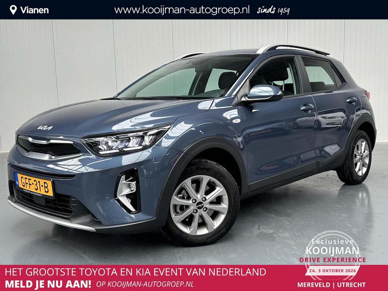 Kia Stonic - 1.0 T-GDi MHEV DynamicLine NL Auto, slechts 25000km, zeer nette uitvoering, 1e eigenaar - AutoWereld.nl