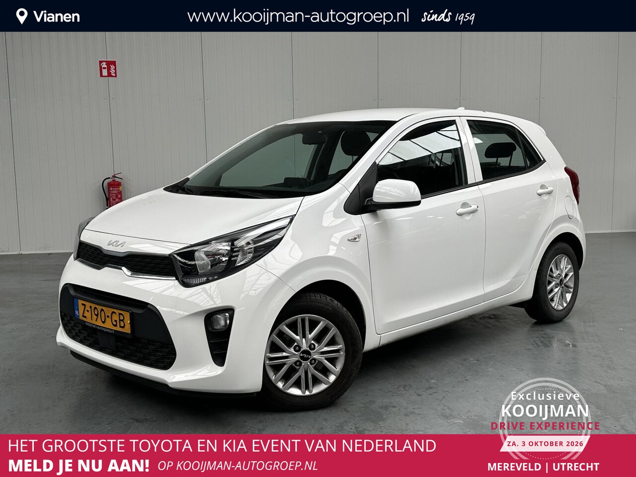Kia Picanto - 1.0 DPi DynamicLine BTW auto, Apple/Android auto, camera! - AutoWereld.nl