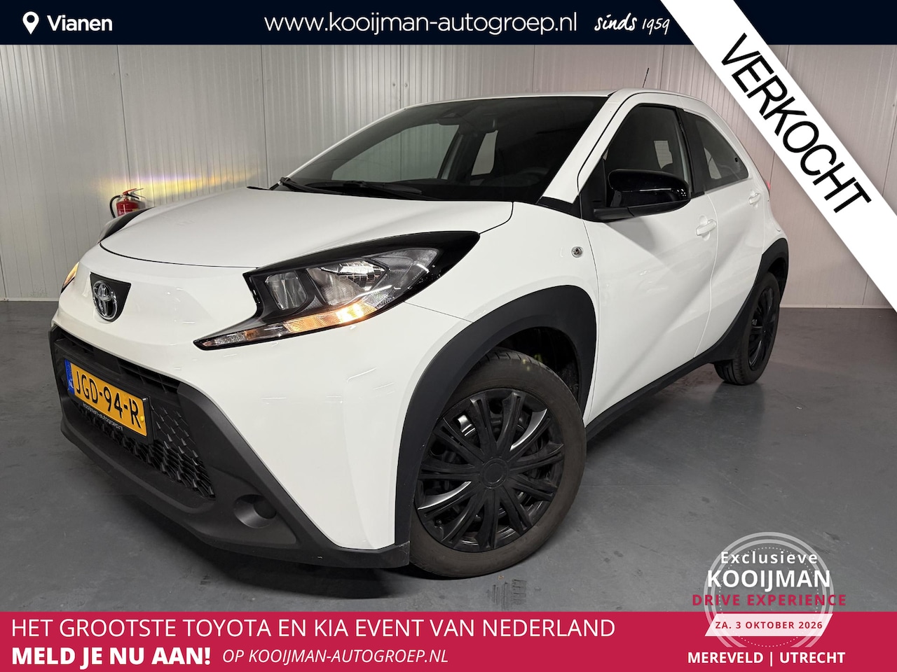 Toyota Aygo X - 1.0 VVT-i S-CVT play 1.0 VVT-i S-CVT Play - AutoWereld.nl