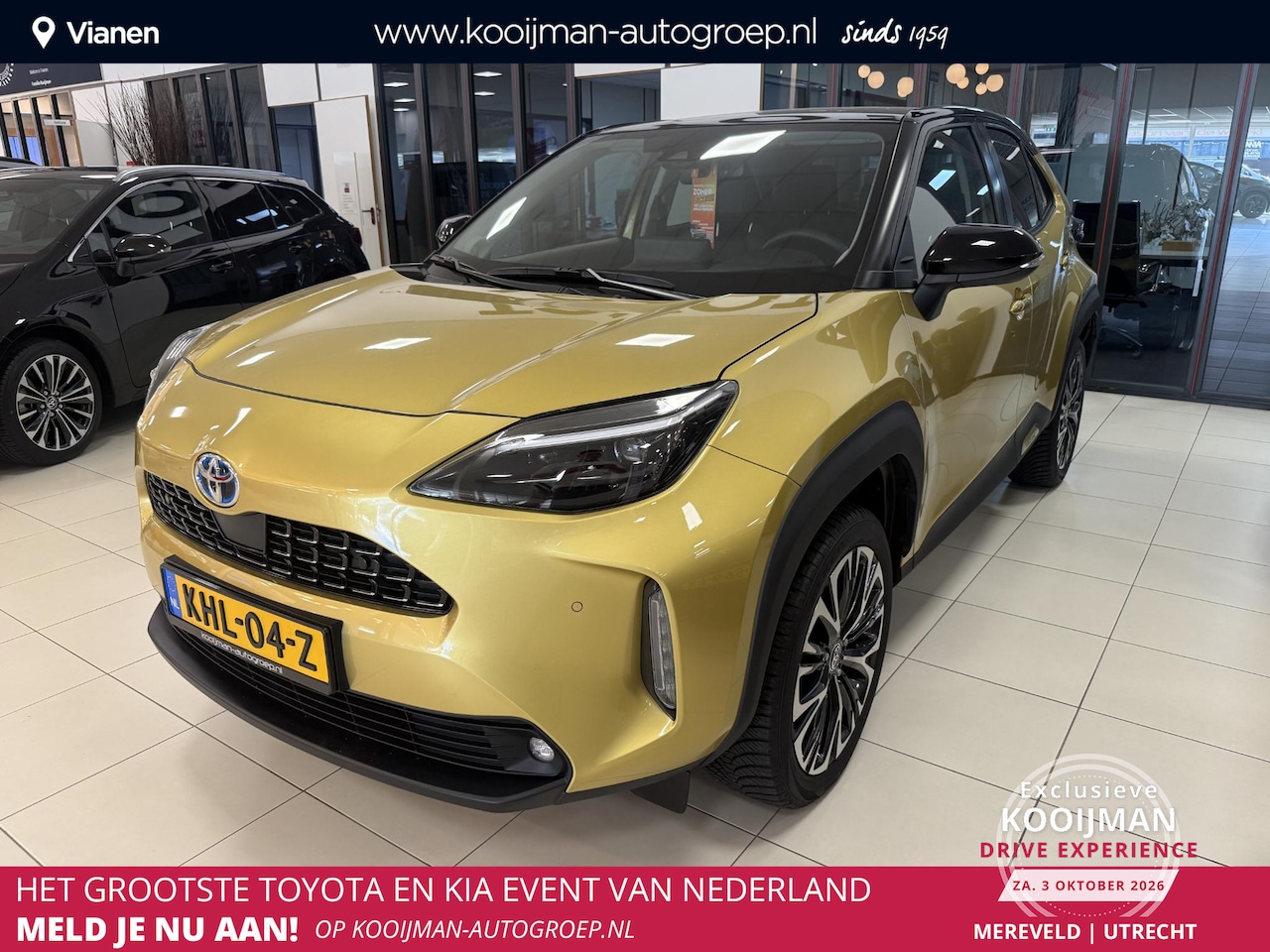 Toyota Yaris Cross - 1.5 Hybrid Executive met Panoramadak, Bi Tone, zeer luxe en mooie auto - AutoWereld.nl