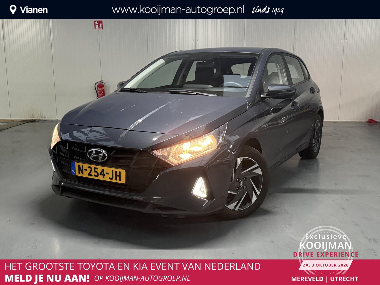 Hyundai i20 - 1.2 MPI Comfort Stuur en Stoel verwarming, leuke luxe auto met een zuinige motor - AutoWereld.nl