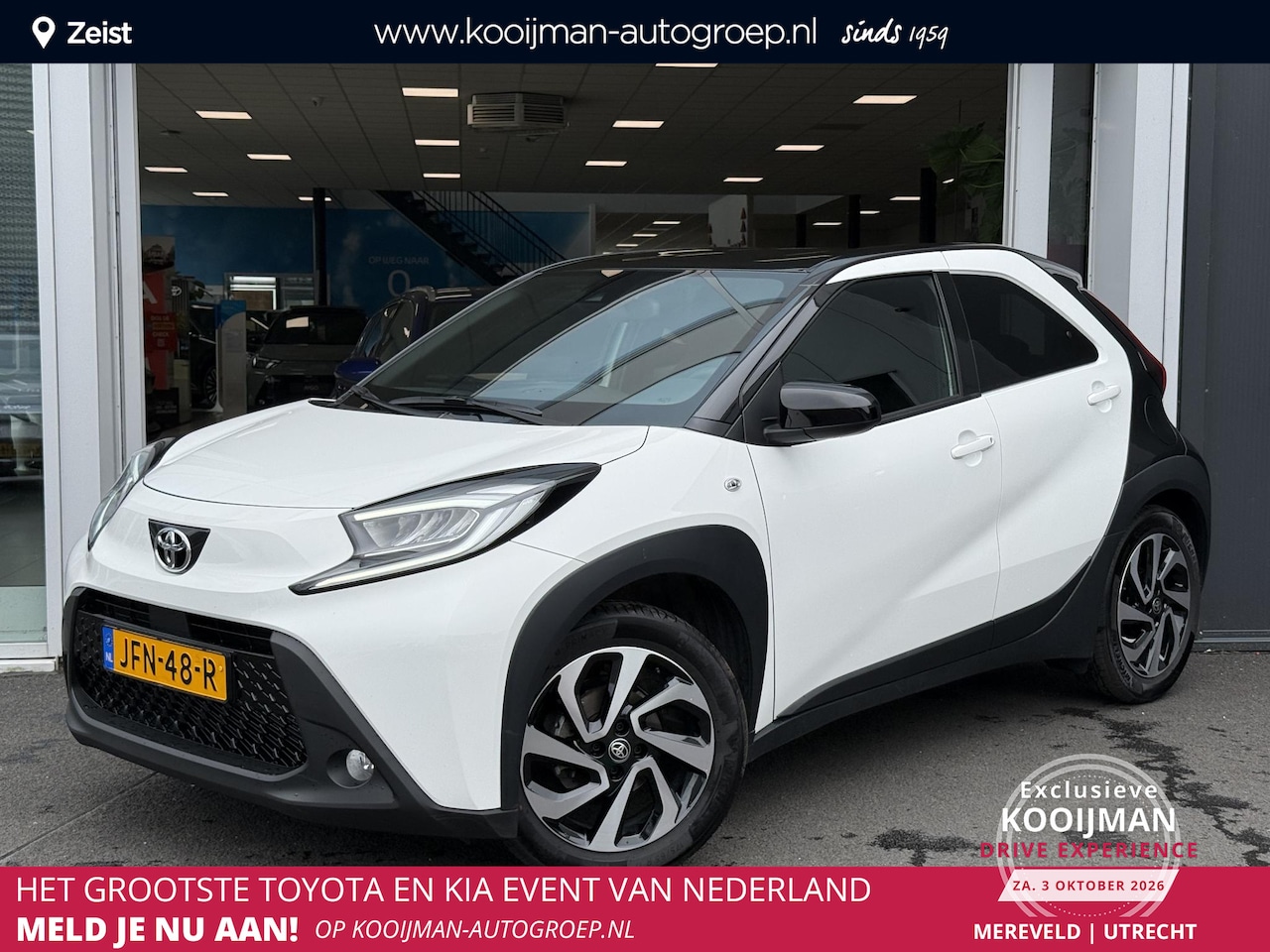 Toyota Aygo X - 1.0 VVT-i S-CVT Pulse Automaat, NL-auto, Lichtmetalen velgen, LED, Achteruitrijcamera, Nav - AutoWereld.nl