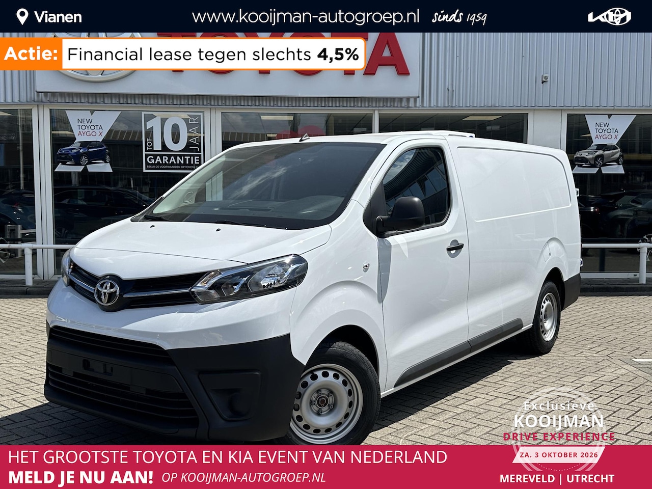 Toyota PROACE Long Worker - 2.0 D-4D Live €10.000 KORTING! 4.5% Financial lease actie! Koeltransport ombouw! Prijs EX. - AutoWereld.nl