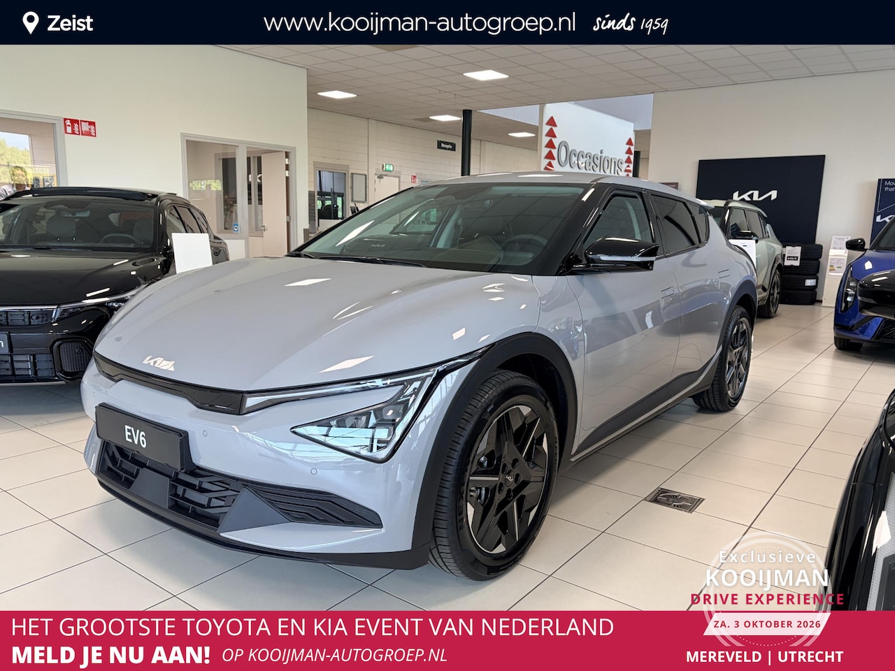 Kia EV6 - Air 84 kWh | Direct uit voorraad leverbaar | Stoelverwarming/stuurverwarming | Navigatie | - AutoWereld.nl
