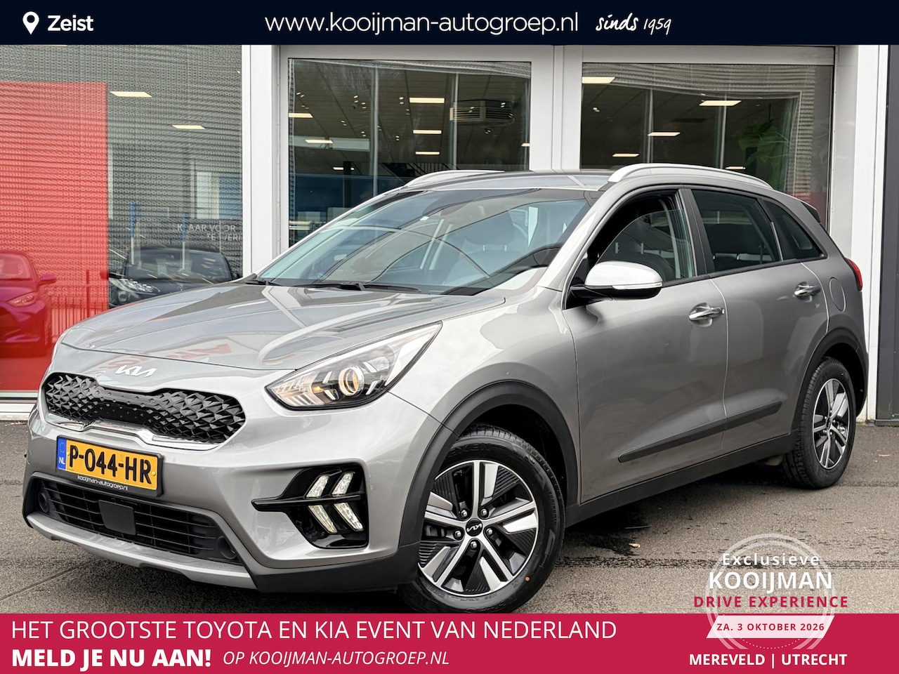 Kia Niro - 1.6 GDi Hybrid DynamicLine Trekhaak | Navigatie | Cruise controle | achteruitrijcamera - AutoWereld.nl