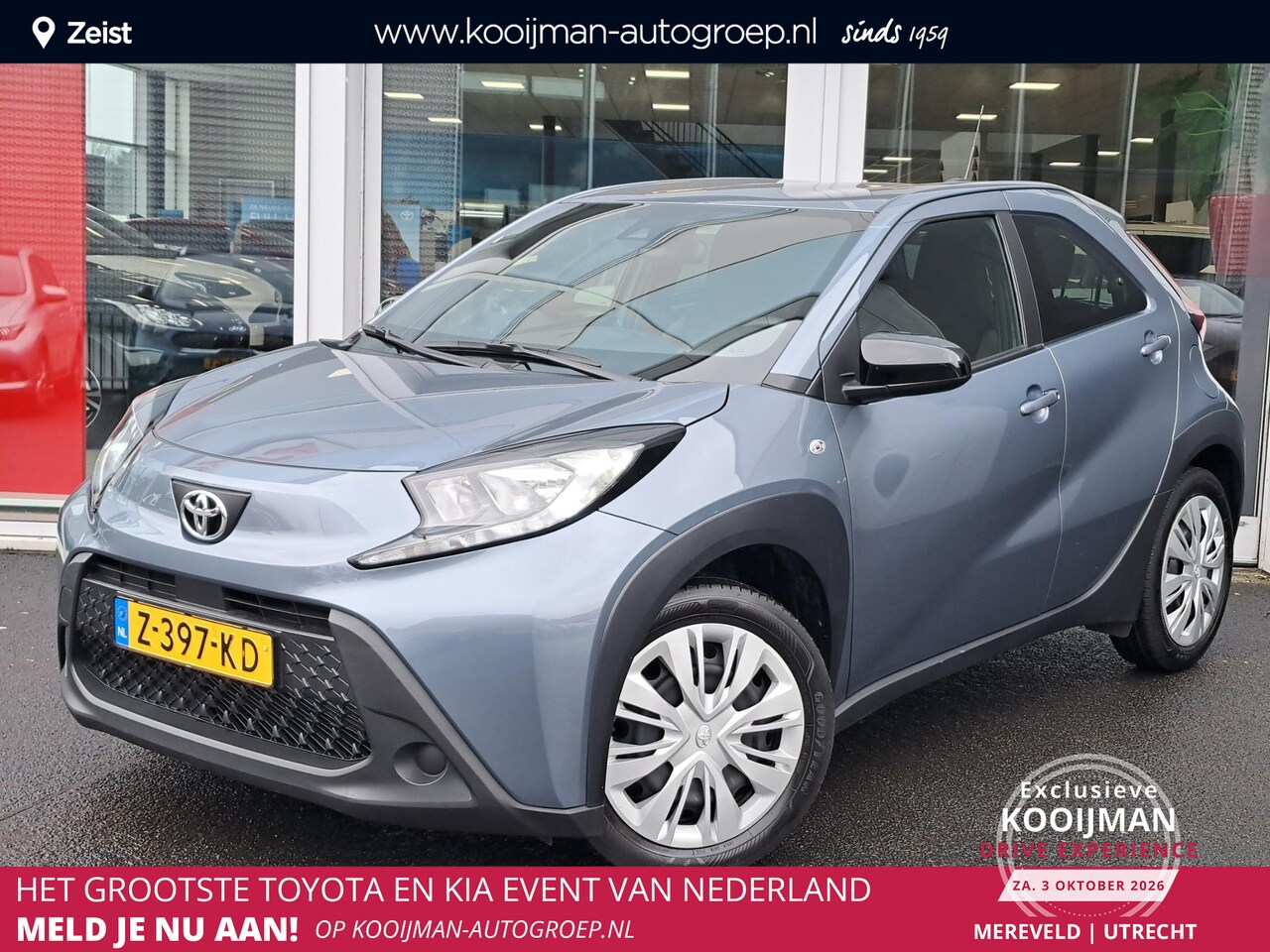 Toyota Aygo X - 1.0 VVT-i S-CVT Play Apple CarPlay/Android Auto | Camera | Cruise Controle | Toyota garant - AutoWereld.nl