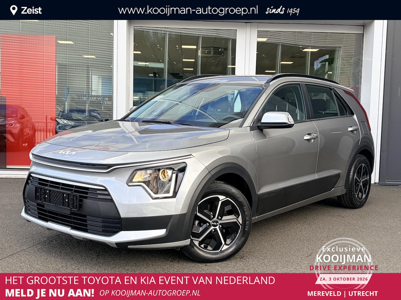 Kia Niro - 1.6 GDi Hybrid Edition Navigatie | Keyless Go | Achteruitrijcamera | Climate Control | Cru - AutoWereld.nl