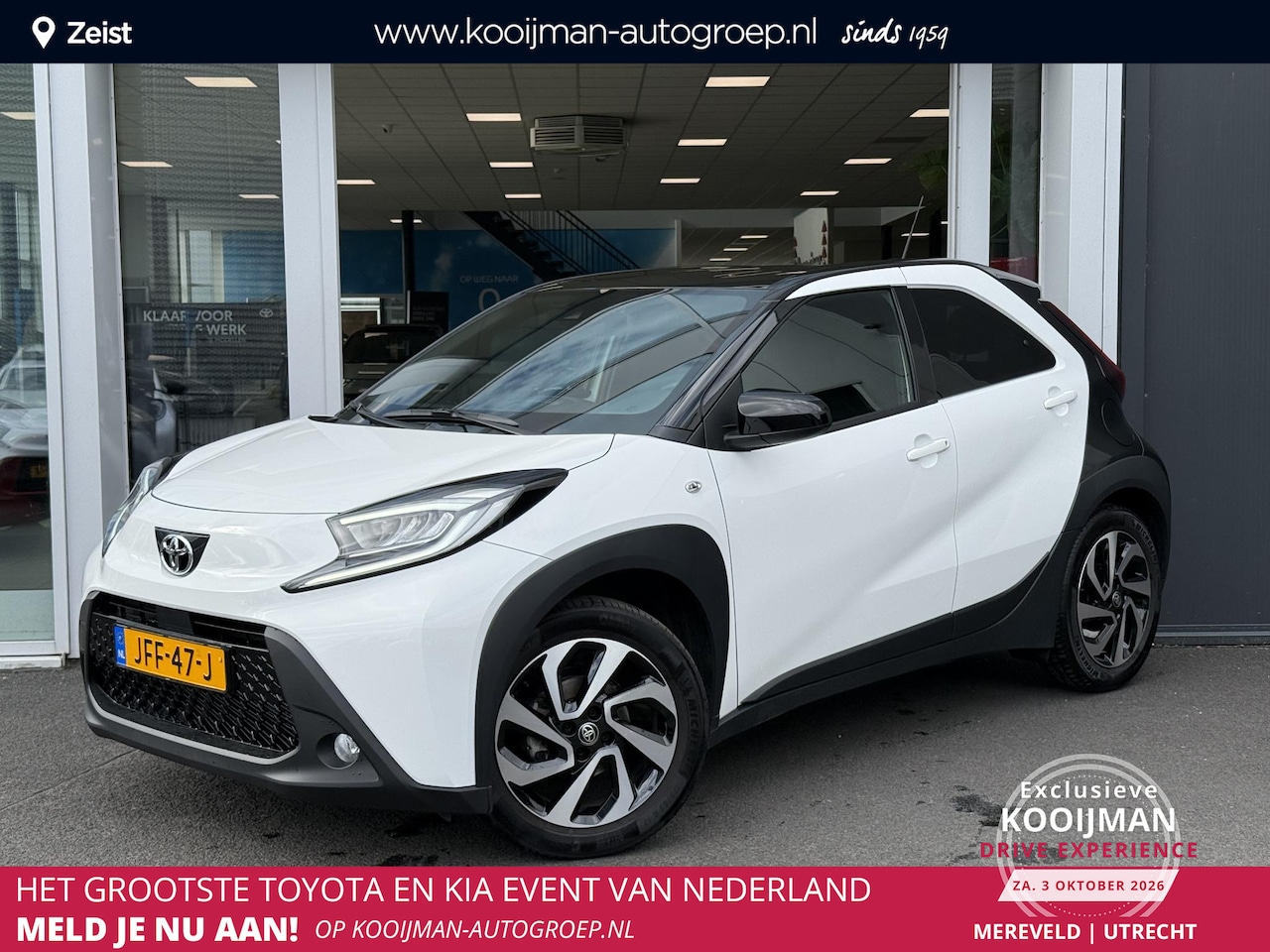 Toyota Aygo X - 1.0 VVT-i S-CVT Pulse Automaat, NL-auto, Lichtmetalen velgen, LED, Achteruitrijcamera, Nav - AutoWereld.nl