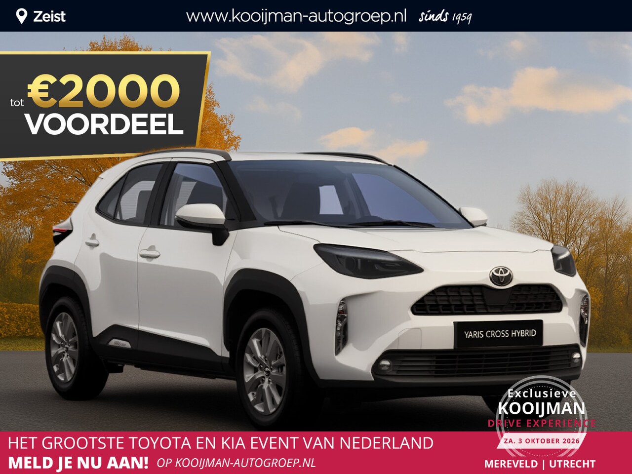 Toyota Yaris Cross - 1.5 Hybrid 115 Active Private lease vanaf € 399,- Private lease vanaf € 399,- ! Op basis v - AutoWereld.nl