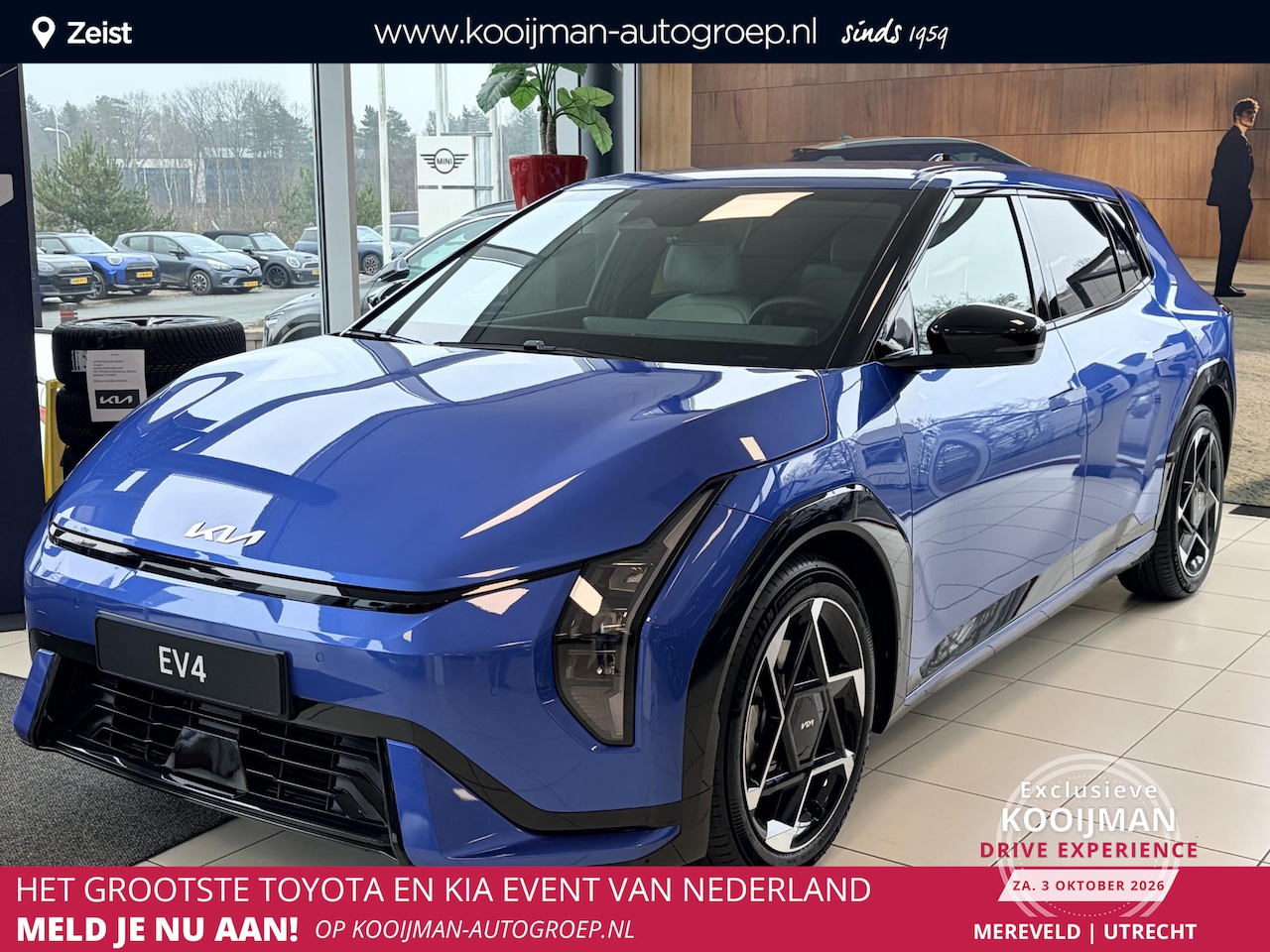 Kia EV4 - GT-Line Business Edition 81.4 kWh Adaptieve Cruiscontrol | Climate control | Navigatie | A - AutoWereld.nl