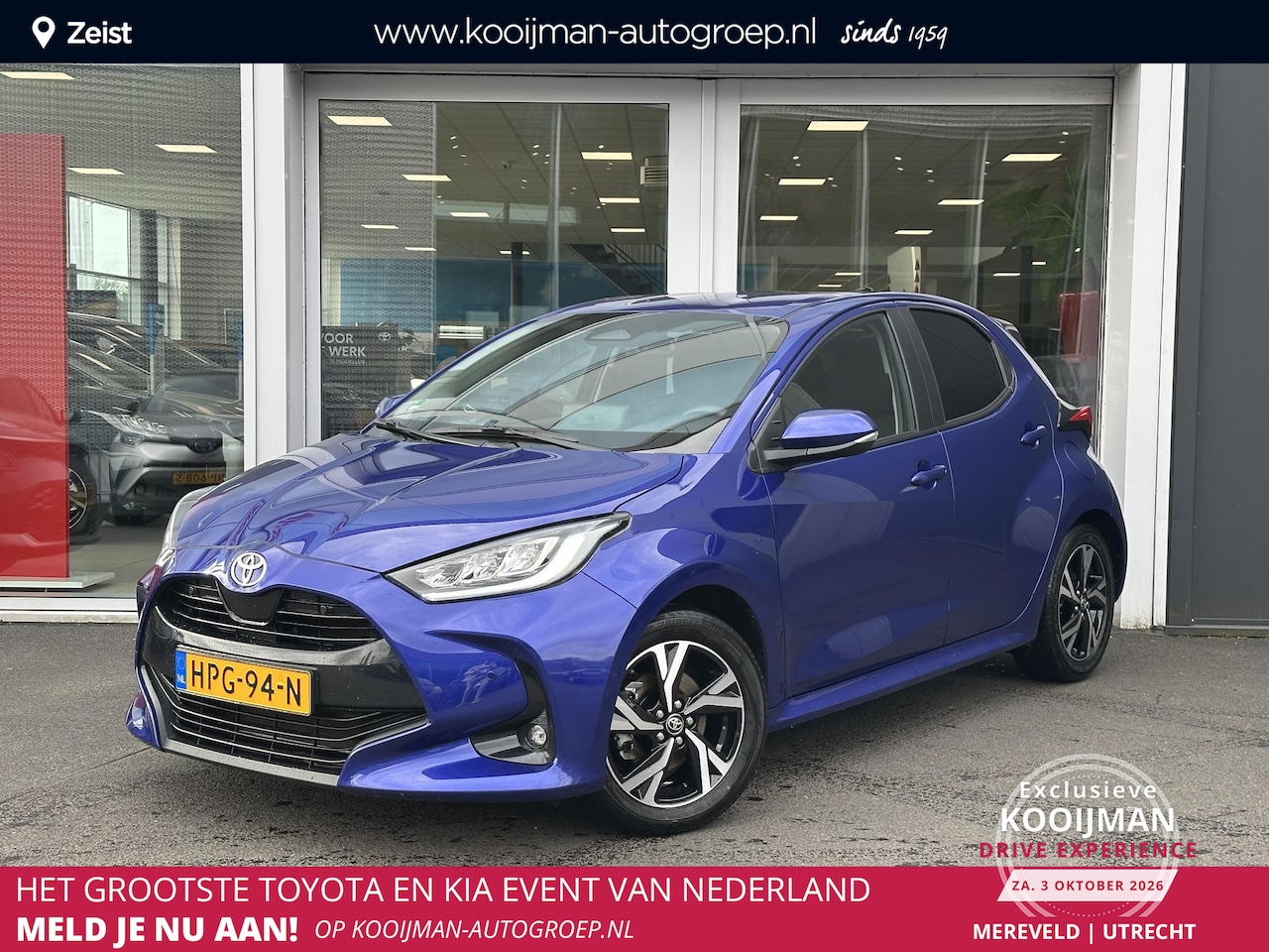 Toyota Yaris - 1.5 Hybrid 115 Dynamic Blind spot monitor | Parkeersensoren V+A | Climate control | Keyles - AutoWereld.nl
