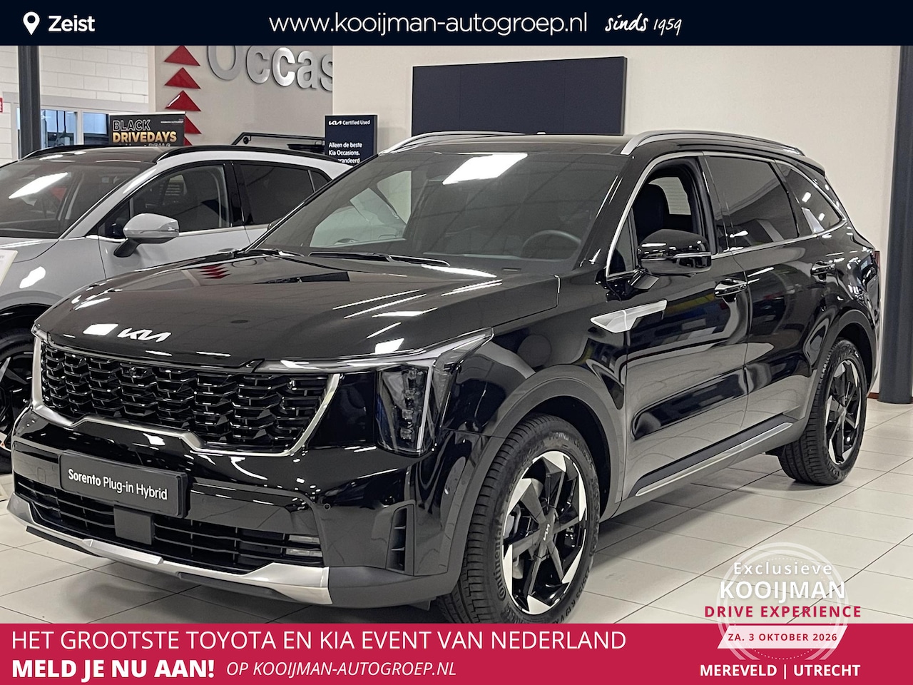Kia Sorento - 1.6 T-GDi Plug-in Hybrid 4WD ExecutiveLine 7p Direct leverbaar | Actieprijs | Vol leder | - AutoWereld.nl