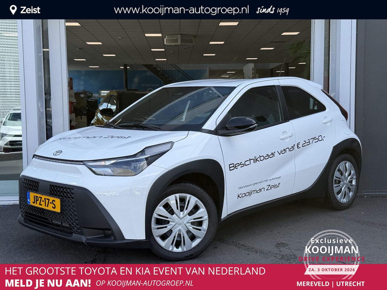Toyota Aygo X - Hybrid 115 play Hybride | Automaat | Airco | Parkeercamera | Apple/Android carplay - AutoWereld.nl