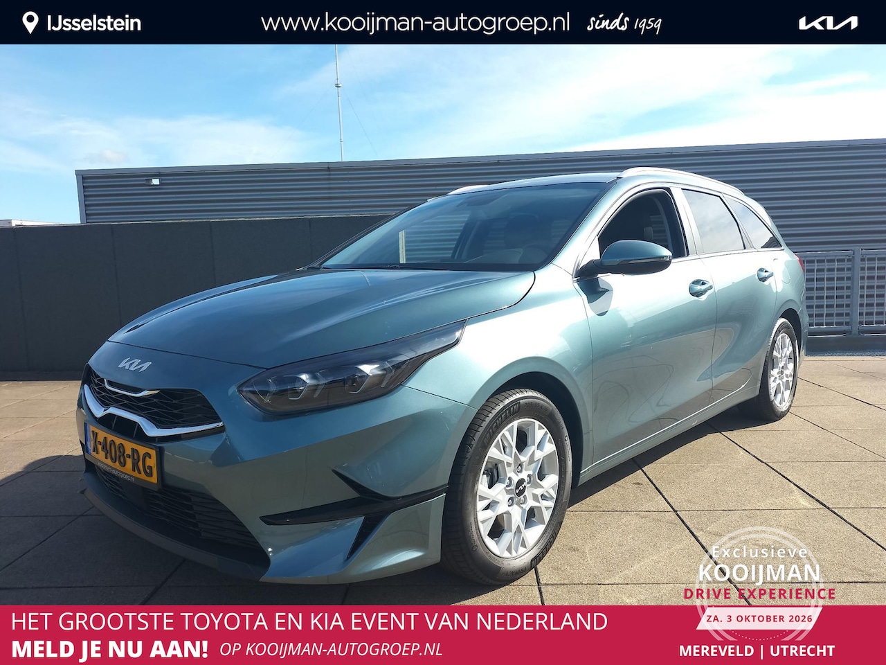 Kia Cee'd Sportswagon - Ceed 1.0 T-GDi DynamicPlusLine Navigatie / Camera / Keyless / Elektr.achterklep - AutoWereld.nl
