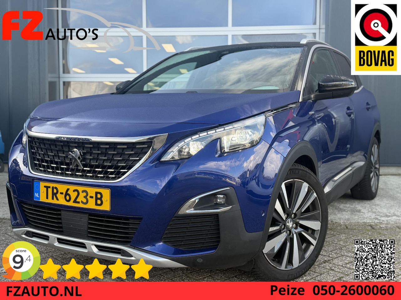 Peugeot 3008 - 1.2 PureTech GT Line - Navigatie - Achteruitrijcamera - Apple Carplay/Android Auto - Clima - AutoWereld.nl