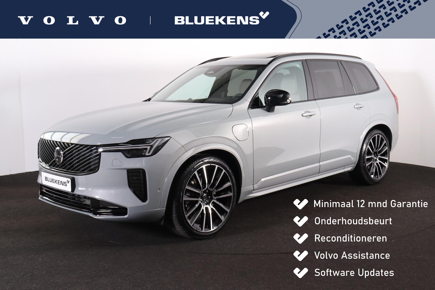 Volvo XC90 - T8 Recharge AWD Ultra Dark Exec. Ed. - Luchtvering - Panorama/schuifdak - IntelliSafe Assi - AutoWereld.nl