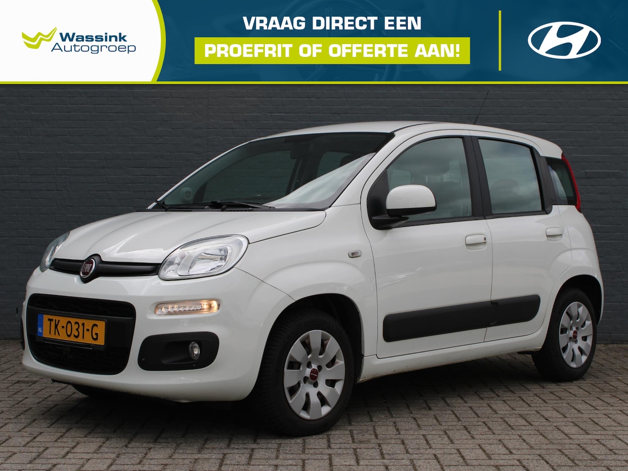 Fiat Panda - 0.9 TwinAir Lounge | All Season Banden | Airco - AutoWereld.nl