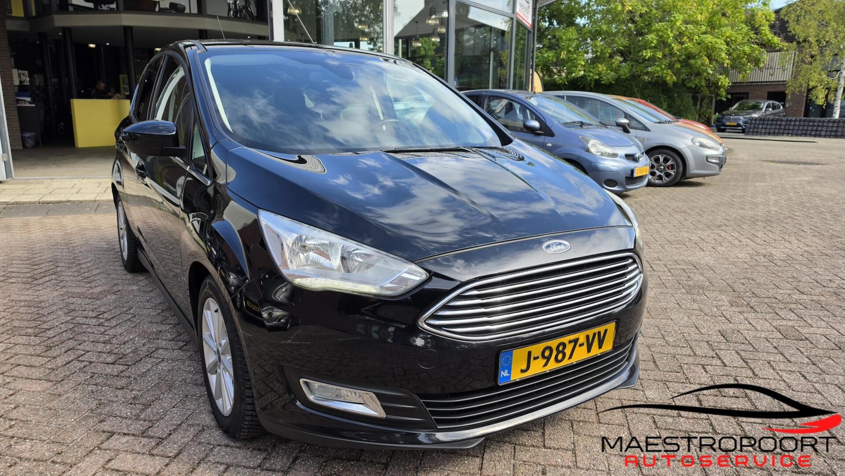 Ford C-Max - 1.0 EcoBoost Titanium 125 pk – Zwart - AutoWereld.nl