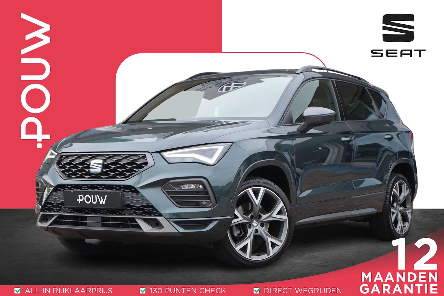 SEAT Ateca - 1.5 TSI 150pk DSG FR Business Intense | Panoramadak | Camera | Adaptive Cruise | PDC | Sto - AutoWereld.nl