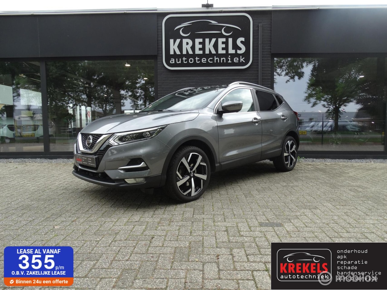 Nissan Qashqai - 1.3 DIG-T Tekna | Automaat | Pano | Leder - AutoWereld.nl