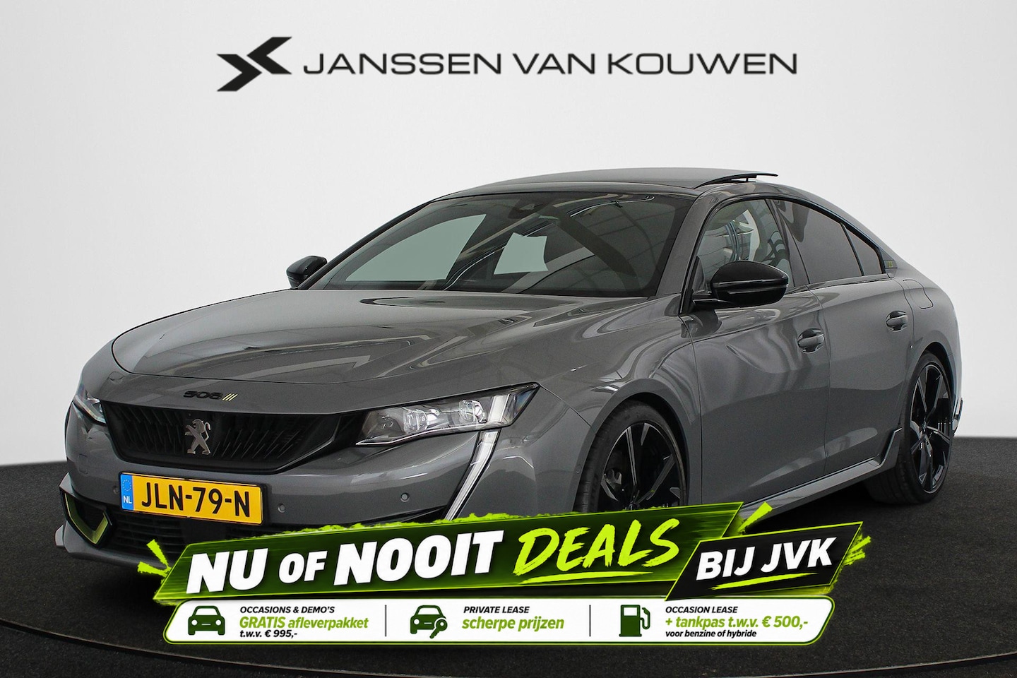 Peugeot 508 - 1.6 HYbrid Peugeot Sport Engineered Pano 360 FOCAL Stoelverwarming Memory Keyless PSE - AutoWereld.nl