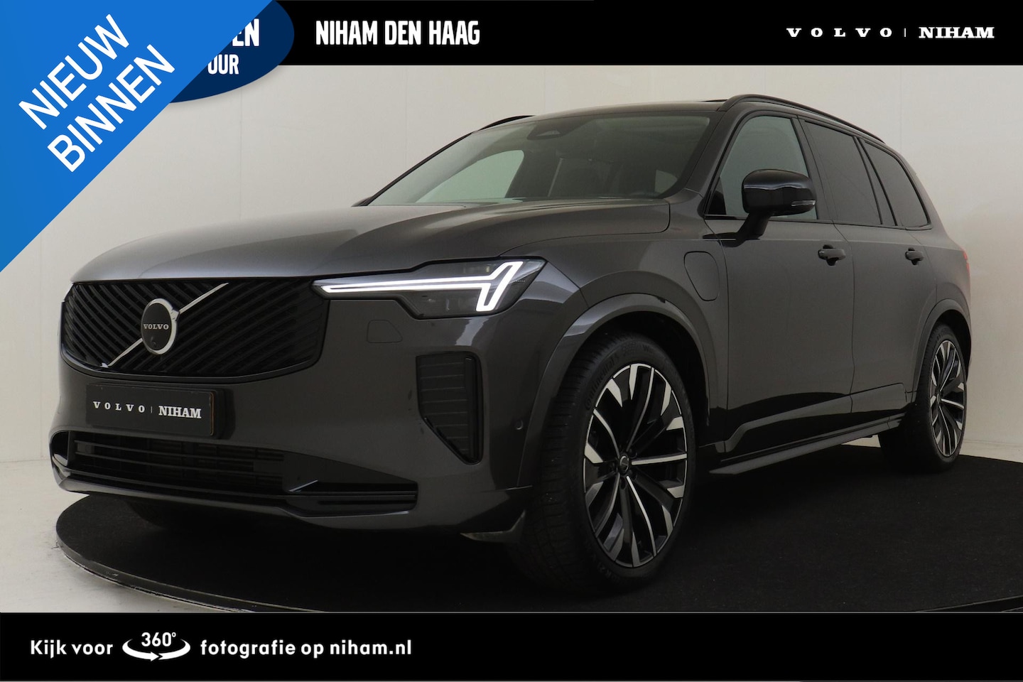 Volvo XC90 - II 2.0 T8 Plug-in hybrid AWD Ultra Dark -PANO.DAK|HARMAN/KARDON|LUCHTVERING|GEVENT.LEDER+M - AutoWereld.nl