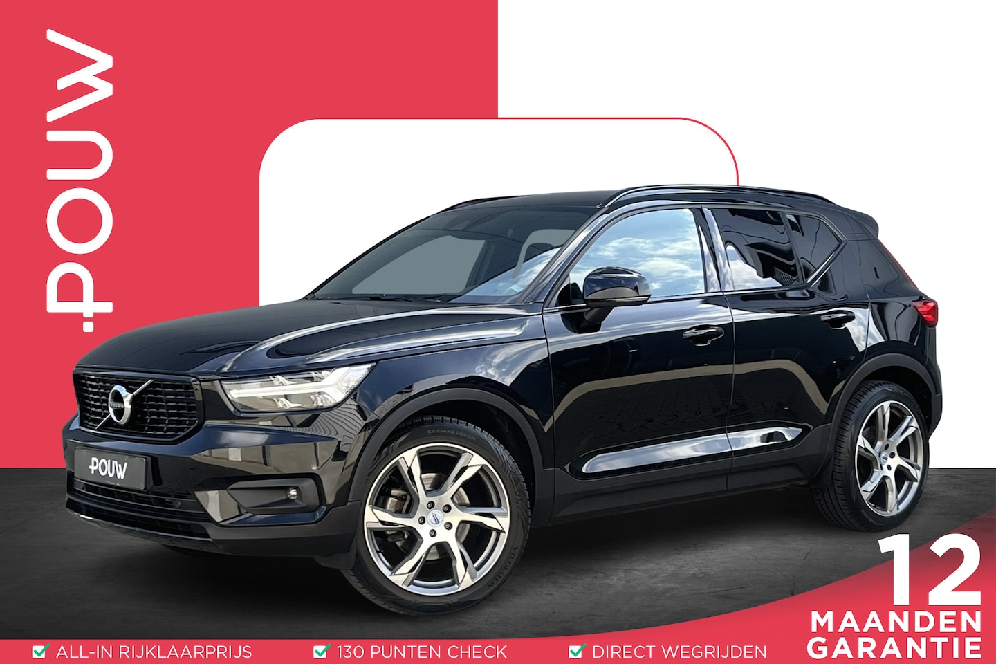 Volvo XC40 - 2.0 T4 190pk AUT R-Design | Harman Kardon | Navigatie | Trekhaak - AutoWereld.nl